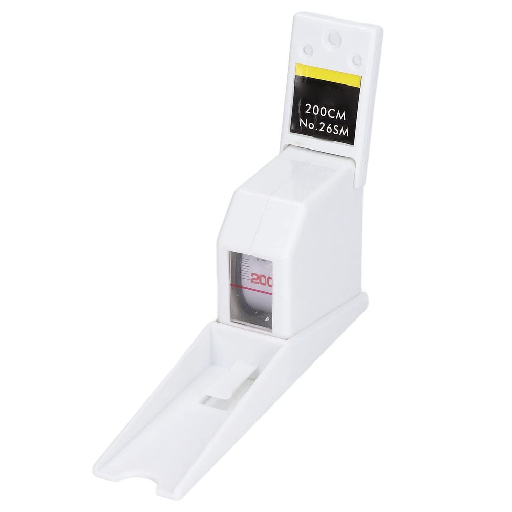 Bewinner Wall-Mounted Height Measure, 200 cm Retractable Tape