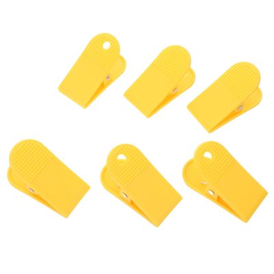 VINTORKY 6-Pack Treadmill Safety Clips, Durable Plastic, Emergency Stop Switch Design, Universal Replacement