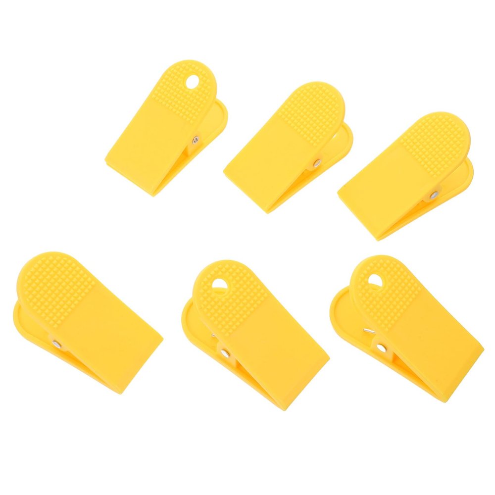 VINTORKY 6-Pack Treadmill Safety Clips, Durable Plastic, Emergency Stop Switch Design, Universal Replacement