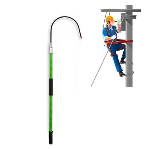 Portable Hot Stick with Storage Bag, 2 m Outdoor Electrical Safety Hook