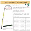 Portable Hot Stick with Storage Bag, 2 m Outdoor Electrical Safety Hook view 2