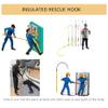 Portable Hot Stick with Storage Bag, 2 m Outdoor Electrical Safety Hook view 4