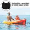 iplusmile Ergonomic Kayak Backrest Cushion with Breathable Sponge Padding view 3