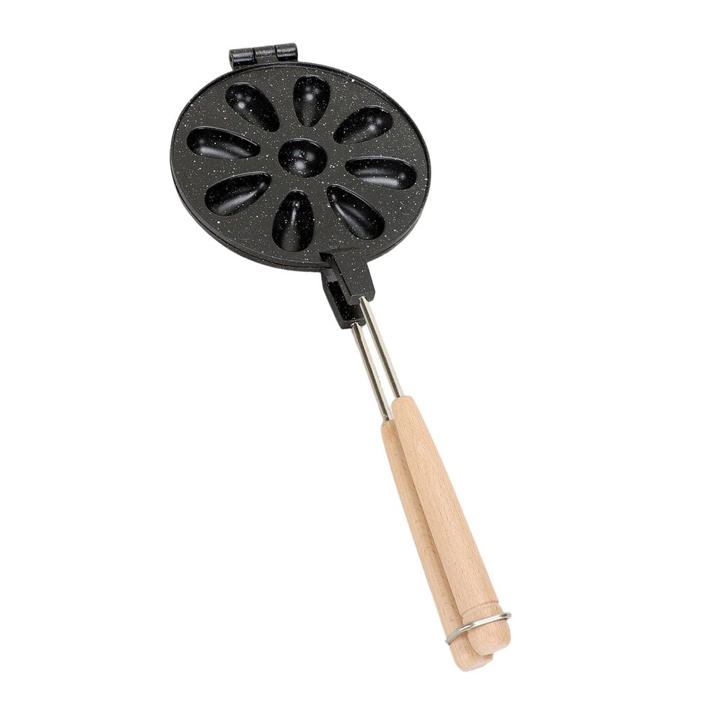 CAZSTYK 9-Cavity Aluminum Round Cake and Pancake Pan