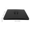 Replacement Lid for Plastic Ice Cream Machine Container, Black view 2