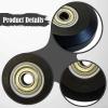 TISHITA Pilates Reformer Wheel Replacement Parts, PU, Low-Maintenance, Ball Bearings, for Home or Gym Repair, 8 Pieces view 2