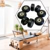 TISHITA Pilates Reformer Wheel Replacement Parts, PU, Low-Maintenance, Ball Bearings, for Home or Gym Repair, 8 Pieces view 4