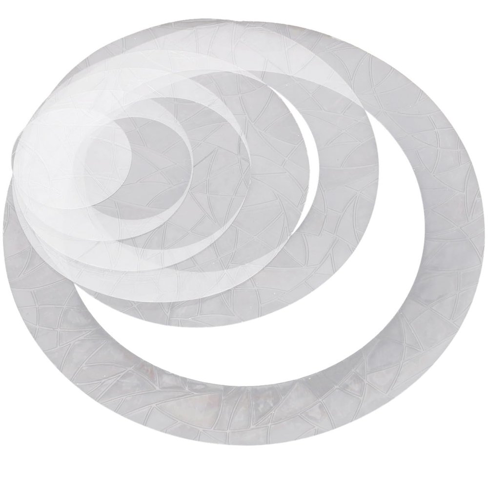 OSOLADY Reflective Bird Protection Window Decals, PET, No Adhesive, 1 Set