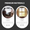 OSOLADY Reflective Bird Protection Window Decals, PET, No Adhesive, 1 Set view 4