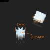 Cabluandry 5-Piece 0.5 m 8-Tooth Plastic Pinions, 1 mm Tight-Fit Bore, Module 0.5 Spur Gears for DIY Drones and Coreless Motors view 2