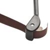 Hoppipola Hand Sanding Belt with Adjustable Screw, 25 mm Wide Aluminum Oxide Belt for Wood and Metalworking, 6-Meter Roll Included view 1