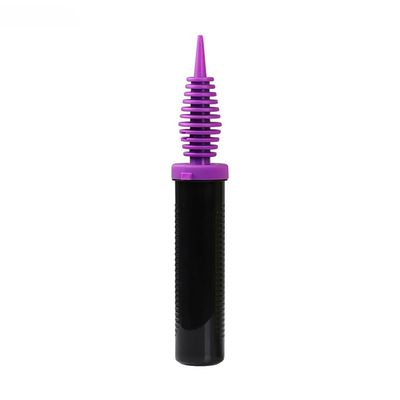 Aumotop Manual Balloon Pump, Dual-Action Inflator, Ergonomic Design, Black + Purple