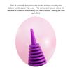 Aumotop Manual Balloon Pump, Dual-Action Inflator, Ergonomic Design, Black + Purple view 3