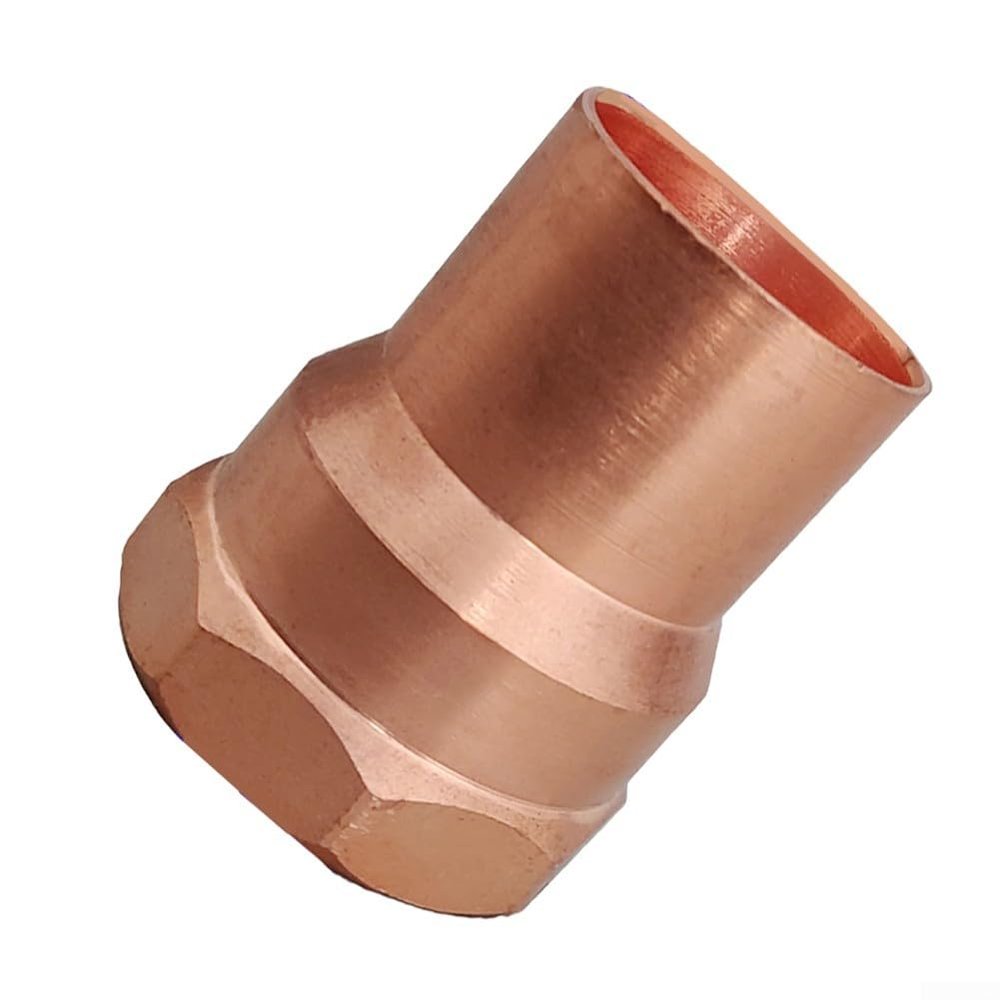 FABULETTA Copper Sweat NPT Adapters, 3/4 in. x 3/4 in. FPT (2)