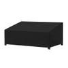 FACAIIO Heavy-Duty Oxford Garden Furniture Cover, Waterproof, UV-Resistant, Black, 163 cm view 2