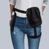 GATHINESS Motorcycle Thigh Bag for Women and Men with Breathable Mesh, Phone and Coin Pockets view 4