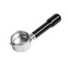 FACAIIO 54 mm Bottomless Espresso Portafilter for Breville 870/880, 3-Ear, Stainless Steel, White view 2