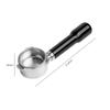 FACAIIO 54 mm Bottomless Espresso Portafilter for Breville 870/880, 3-Ear, Stainless Steel, White view 3