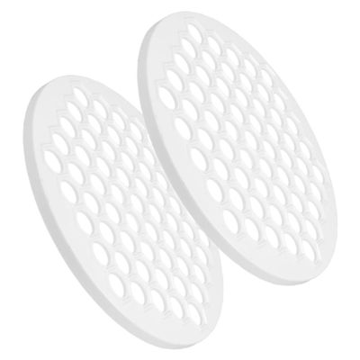 BESTYASH 2-Pack Dumpling and Ravioli Press, PP, 61-Hole, Dishwasher-Safe