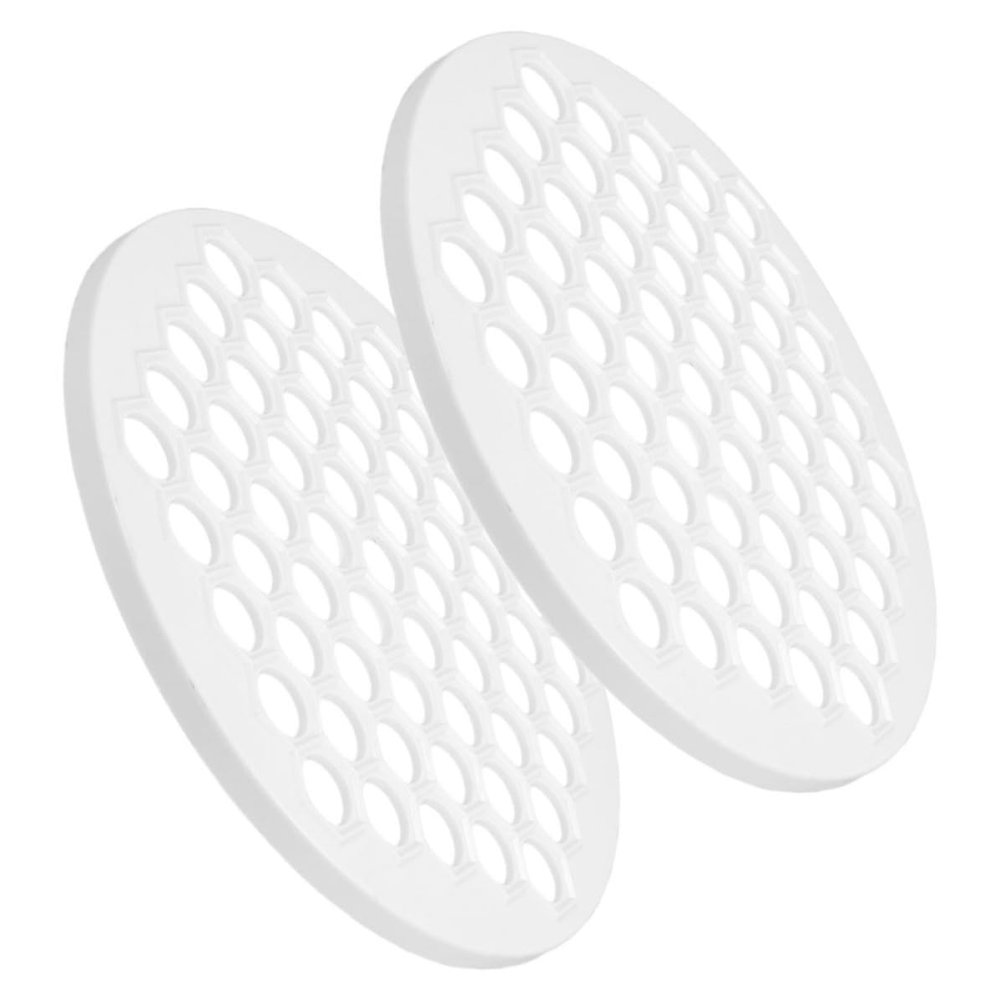 BESTYASH 2-Pack Dumpling and Ravioli Press, PP, 61-Hole, Dishwasher-Safe