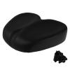 FOYTOKI Mountain Bike Saddle, Wide Shock-Absorbing PU-Padded Seat for Women and Men, E-Bikes and City Bikes view 1