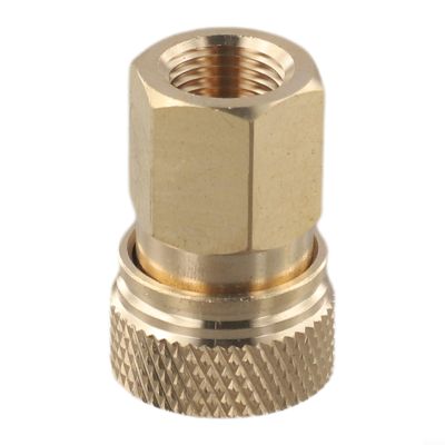 8 mm Quick-Connect Fitting, 1/8 in NPT Female Thread, Copper, 5000 PSI