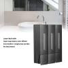Brrnoo 3-Chamber Dispenser for Shampoo, Conditioner and Body Wash view 4