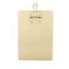 Gold Iron Clipboard Folder, Hangable, 9.0 x 6.2 in view 1