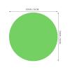 jojofuny Self-Adhesive Round Paper Dot Stickers, 10 Sheets, for Sorting and Coding at the Office and Home, Rounded Corners, Green view 2