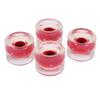 MFMEXUL 4-Piece Light-Up Longboard Wheels, 70 mm, 78A PU, Red view 1