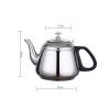 Stainless Steel Tea Kettle with Removable Infuser, 1.5 L view 3