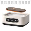 Automatic Yogurt Maker with Adjustable Temperature, LCD Display, and Glass Jars for Yogurt, Natto, and Fermented Foods, 1.5 L Capacity view 1