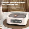 Automatic Yogurt Maker with Adjustable Temperature, LCD Display, and Glass Jars for Yogurt, Natto, and Fermented Foods, 1.5 L Capacity view 3