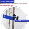 Portable High Jump Standards, 1 Pair Aluminum Training Standards, Track and Field Equipment, Dimensions: 3.5 to 2.1 m view 4