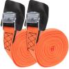 NAMOARLY Endless Ratchet Tie-Down Straps with 2 Rolls, Orange, for Trailers view 1