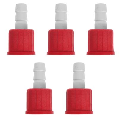 KJHBV Plastic Threaded Screw Cap for Laboratory Bottles