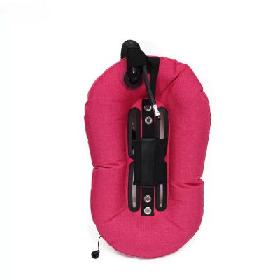 Bffcnl 30 lb Scuba Wing with Hose, 25 lb Scuba Wing BCD Backplate for Divers, Fuchsia