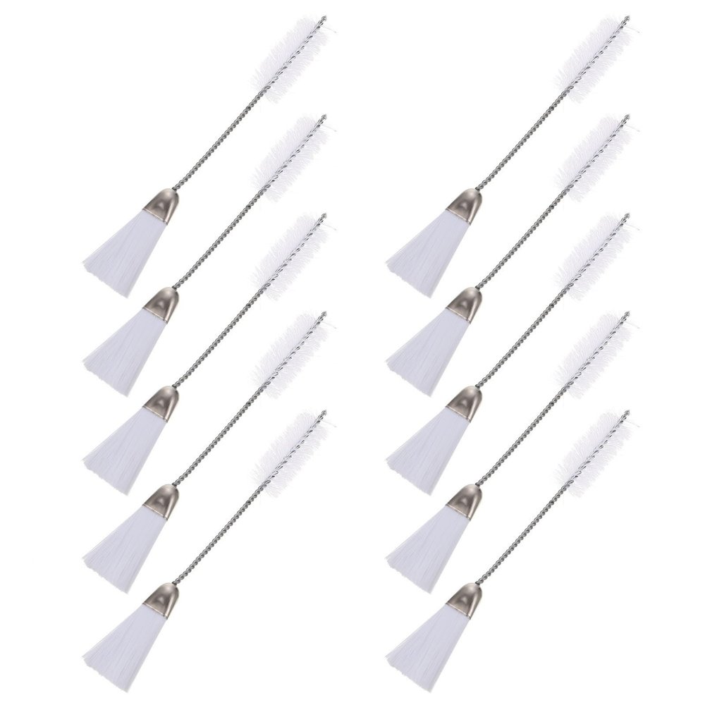 Mikikit 10-Piece Double-Sided Cleaning Brushes for Sewing Machines and Keyboards