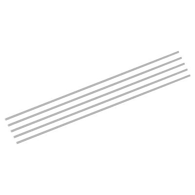 2-Piece 304 Stainless Steel Rods, 8 mm x 153 mm, Solid Round Shafts for DIY Crafting, Model Building, and Metalworking (5 pcs, 3.5 mm x 356 mm)