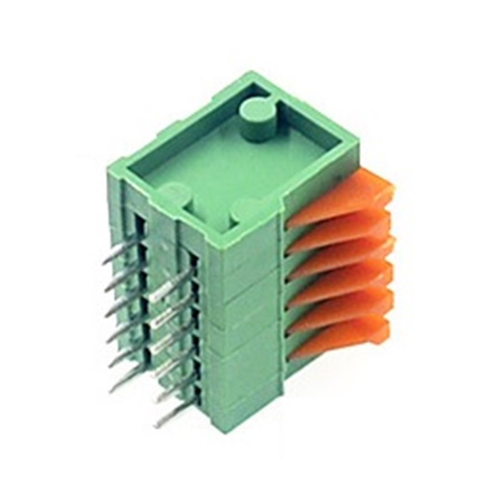 KF141V/KF141R PCB Connector for Pin Headers, 2.54 mm Pitch, 2/3/4/5/6/7/8/9/10-Pin, 5/10 pcs