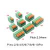 KF141V/KF141R PCB Connector for Pin Headers, 2.54 mm Pitch, 2/3/4/5/6/7/8/9/10-Pin, 5/10 pcs view 2