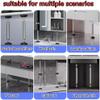 Adjustable Telescopic Sink Support, Drill-Free Undermount Bracket, Stainless Steel Support Bar, 37–42 cm Height, Repair Kit view 4