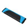 gxybr 1 Pair Car Seat Belt Covers for Infiniti JX 2011–2013, Soft Leather Shoulder Pads, Black-Blue view 1