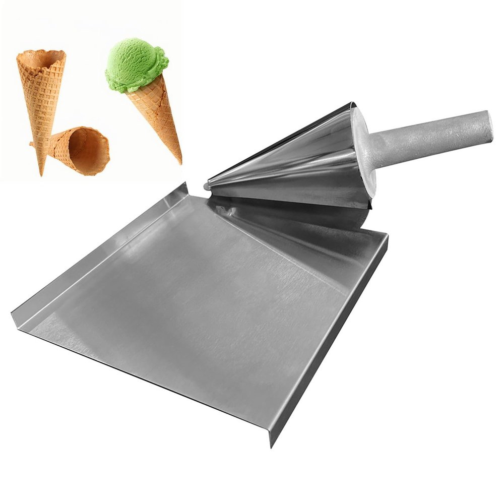 Nonstick Waffle Cone Roller, Stainless Steel Mold