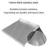 Nonstick Waffle Cone Roller, Stainless Steel Mold view 3