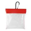 SueaLe Portable Golf Tee Storage Bag with Clip, Transparent and Lightweight view 4