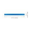 INOOMP Triangular Aluminum Engineer Scale Ruler for Architecture and Construction view 2