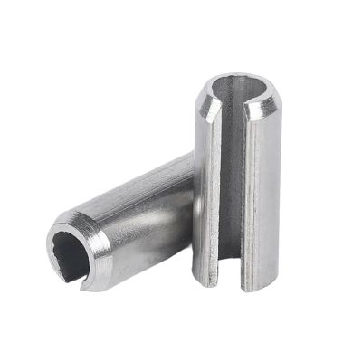Slotted Spring Pins, 304 A2 Stainless Steel, Assorted Pack (M6 × 40, 5 pcs)