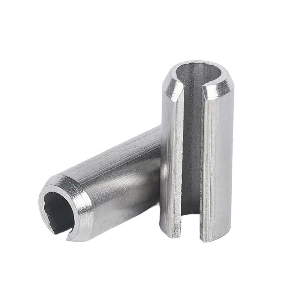 Slotted Spring Pins, 304 A2 Stainless Steel, Assorted Pack (M6 × 40, 5 pcs)