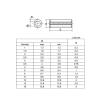 Slotted Spring Pins, 304 A2 Stainless Steel, Assorted Pack (M6 × 40, 5 pcs) view 4